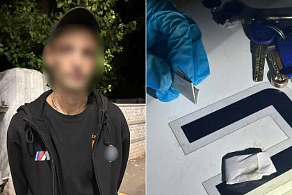 Різко змінив напрямок після появи патрульних: що знайшли у криворіжця