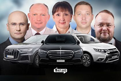Audi, Mercedes, Mitsubishi — на каких автомобилях ездят заместители городского главы Кривого Рога