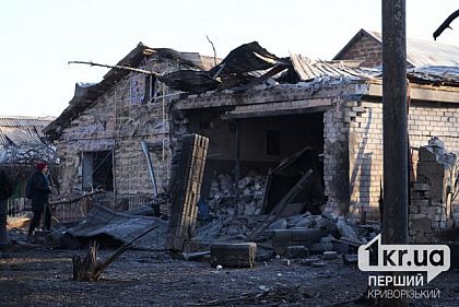 Ракетная атака на Кривой Рог в ночь на 21 января — фото последствий