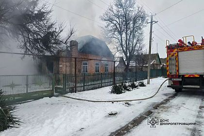 На Нікопольщині під час гасіння пожежі знайшли тіло чоловіка