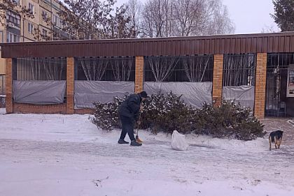 Предпринимателей Кривого Рога призывают присоединиться к уборке снега и гололедицы
