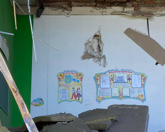 Будівлі шкіл у Криворізькому районі, зруйновані росіянами, відновити не можна
