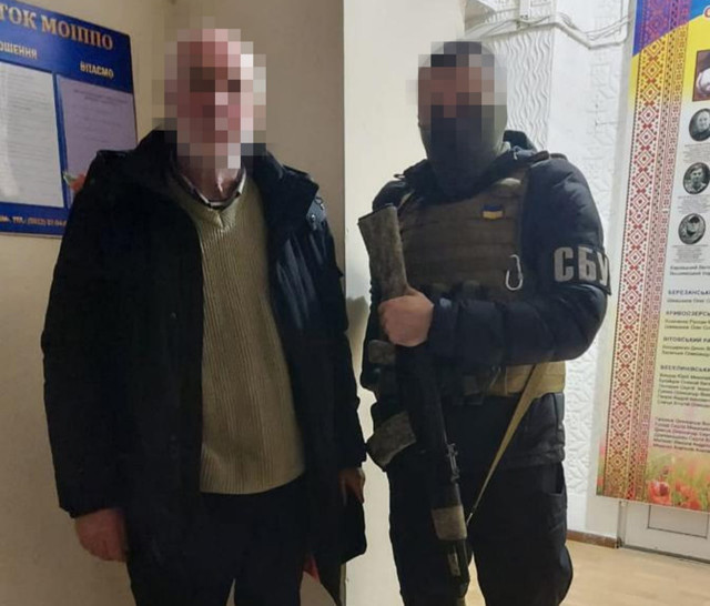 СБУ затримала у Херсоні колишнього правоохоронця, який допомагав створювати «филиал» ФСБ
