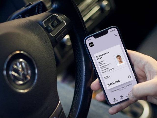 С 14 декабря водителям можно использовать электронное водительское удостоверение в Дії: подробности