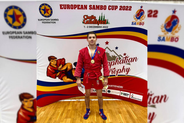 Нацгвардеец из Кривого Рога стал победителем Кубка Европы по борьбе самбо
