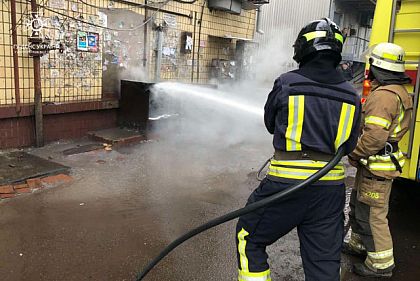 В Кривом Роге горел генератор