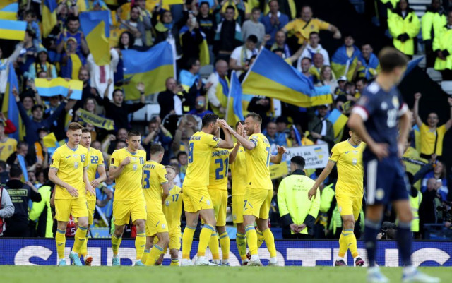 Футбольна збірна України перемогла команду Шотландії