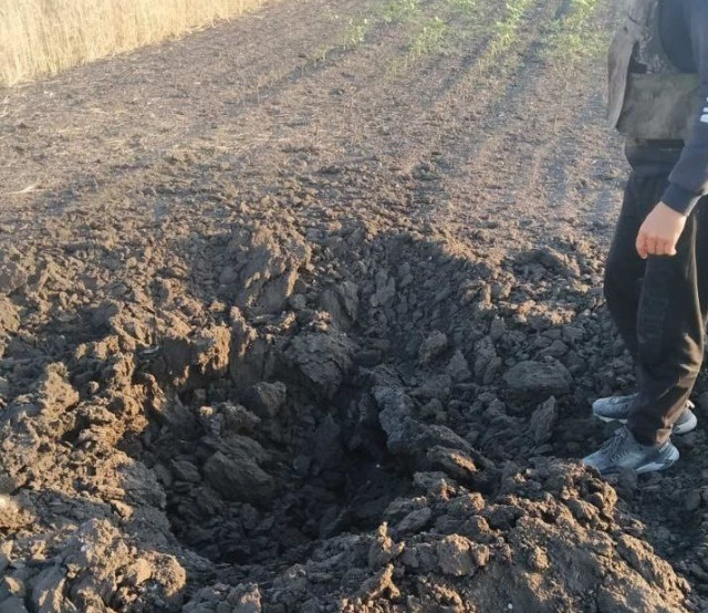 Последствия обстрела Зеленодольска Криворожского района (фото)