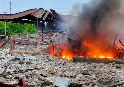 Войска РФ несколько раз обстреляли Зеленодольскую общину из разного оружия