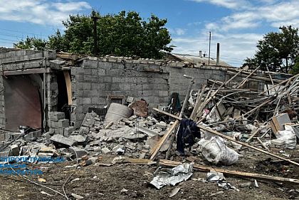 Пошкоджена школа, дитсадок, станція зв&#039;язку — фото наслідків обстрілу Криворізького району