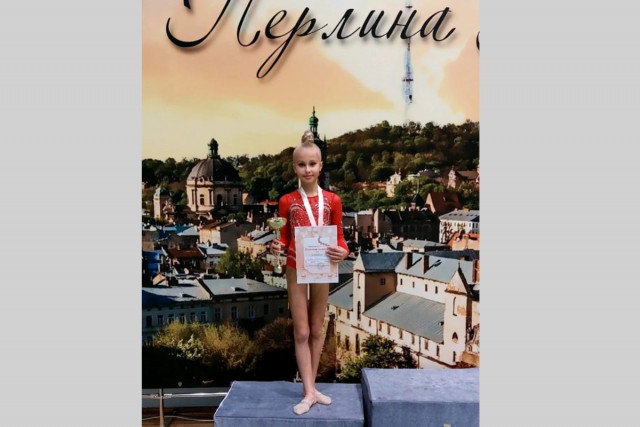 Криворізька гімнастка привезла срібло зі змагань у Львові