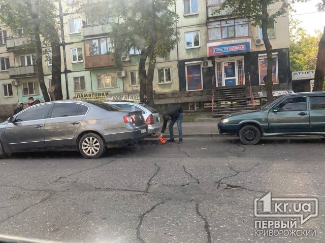 У Кривому Розі зіштовхнулись дві автівки