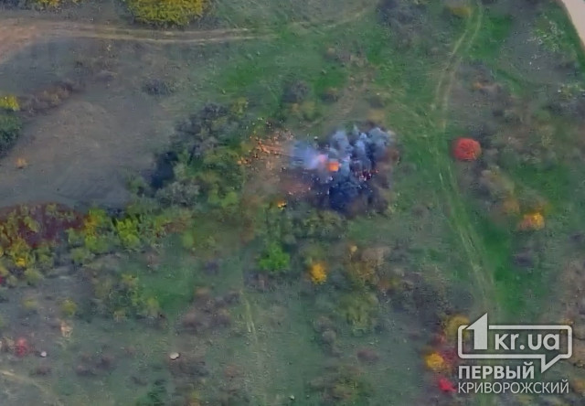 Прорыв не удался — военнослужащие из Кривого Рога уничтожили российский танк за 5 миллионов долларов