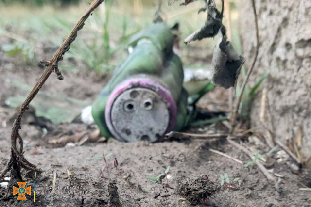 В Криворожском районе пиротехники уничтожили 2 современных мины