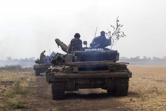 На Южнобугском направлении враг пытается нанести потери ВСУ вдоль линии столкновения