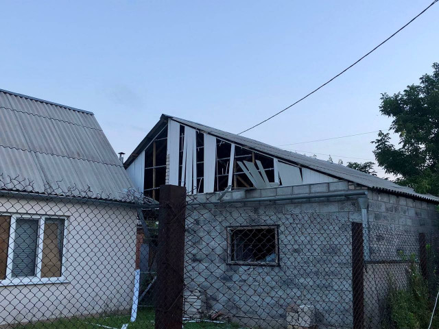 Россияне обстреляли село в Криворожском районе из «Ураганов»