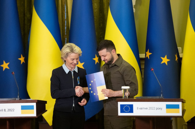 Вступ до ЄС: Україна може отримати статус кандидата на вступ у червні