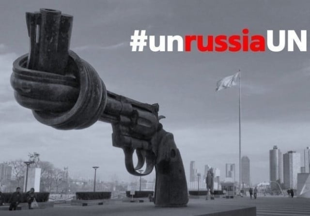 Криворіжців закликають підписати петицію щодо виключення Росії з ООН