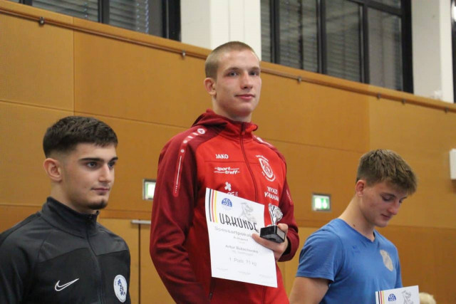 Криворожский борец одержал победу на соревнованиях в Германии