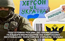Россияне готовятся к проведению «референдумов» на оккупированной Херсонщине