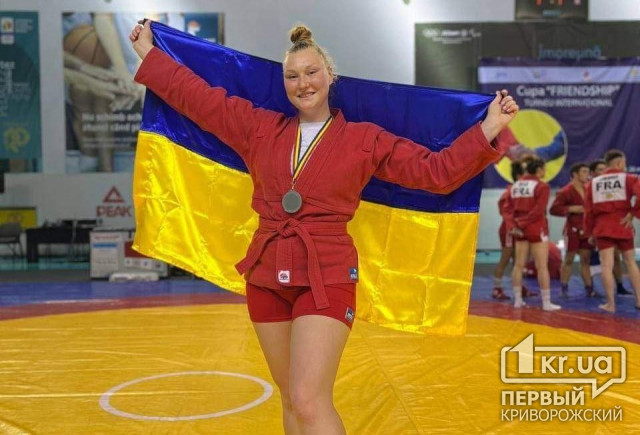 Криворожанка посіла друге місце у міжнародному турнірі по самбо