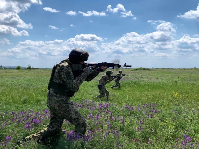 Бійці криворізької територіальної оборони постійно вдосконалюються