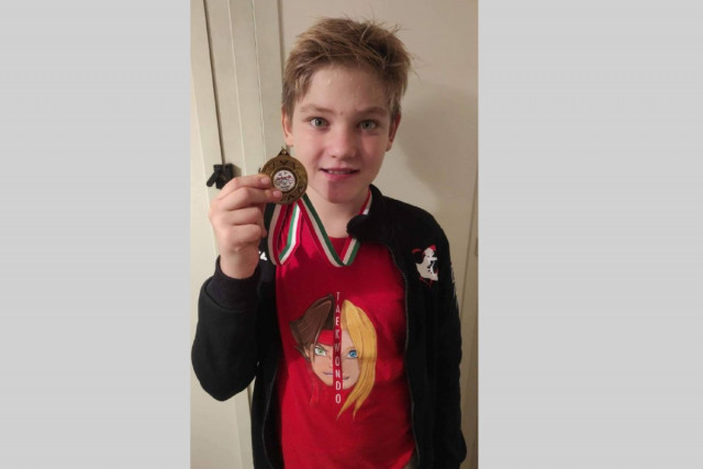 Юный спортсмен из Кривого Рога завоевал золото на турнире по тхэквондо