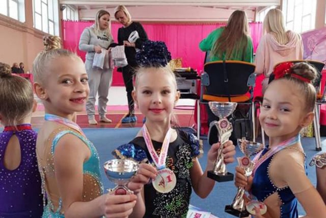 Криворожские гимнастки получили призовые места на турнире в Кропивницком