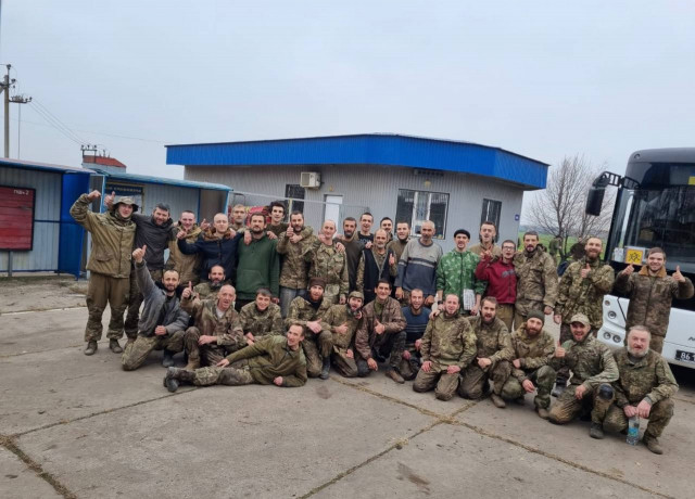 Украина вернула из плена 45 защитников