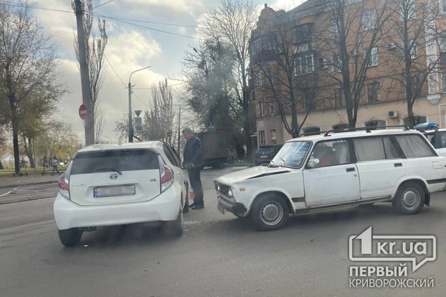 В Саксаганском районе Кривого Рога произошло ДТП