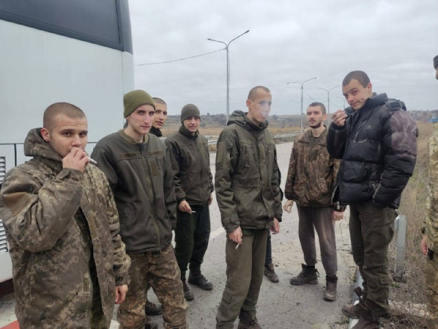 Украина вернула из российского плена еще 50 защитников