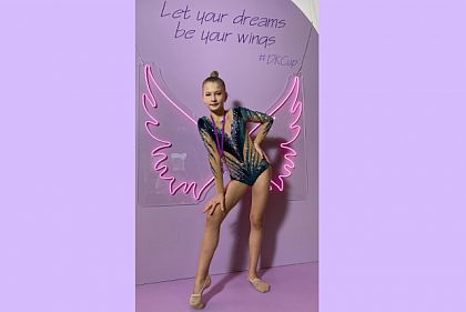 Третье место на турнире по художественной гимнастике завоевала криворожская спортсменка Злата Ткаченко