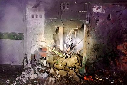 Под вражеский огонь снова попал Никополь