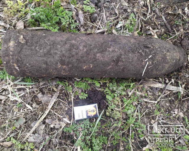 В Криворожском районе взрывотехники на спецплощадке обезвредили опасный снаряд