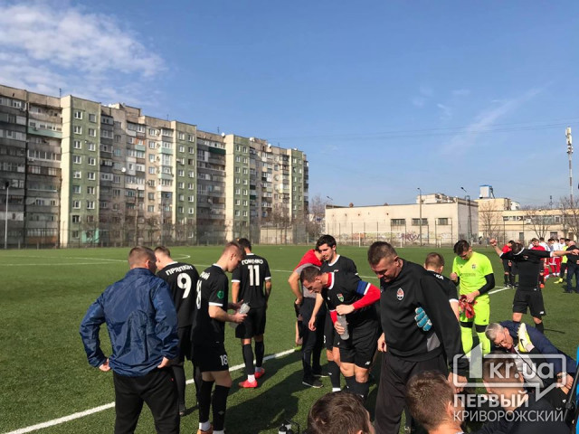 Футбольная команда Кривого Рога «Горняк» проиграла на выездном матче в Полтавской области