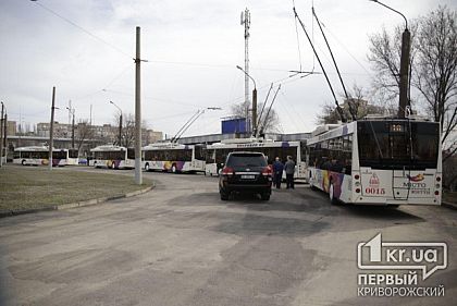 В Кривом Роге новые троллейбусы выехали на продленный маршрут №10