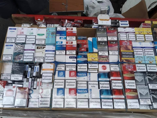 За незаконную торговлю сигаретами задержали 60-летнего криворожанина