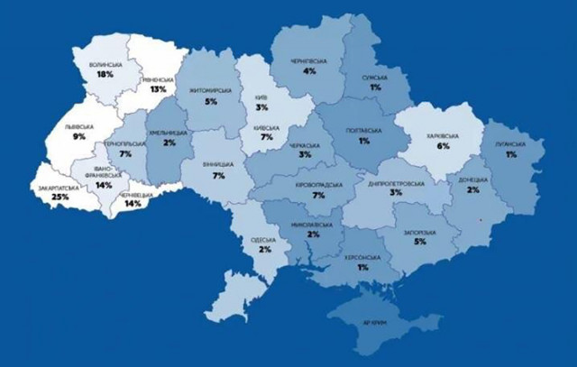 Где живут самые стойкие к коронавирусу украинцы – карта коллективного иммунитета