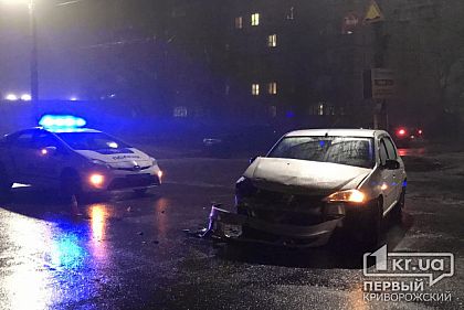 Криворожанка пострадала в результате ДТП