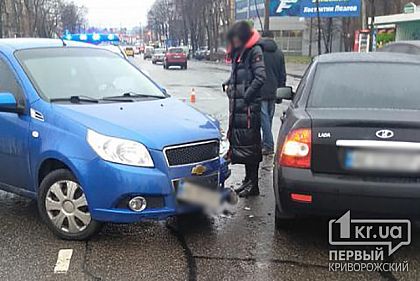 Криворожане ищут свидетелей ДТП в центре города