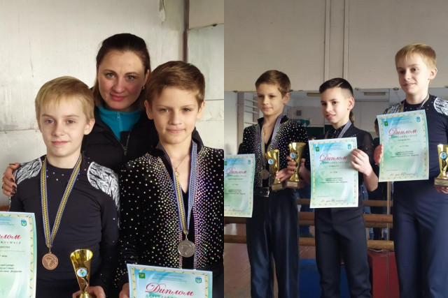 Криворожские фигуристы завоевали медали на Всеукраинских соревнованиях