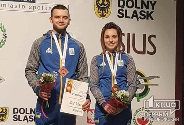 Спортсменка из Кривого Рога завоевала еще одну медаль на чемпионате Европы по стрельбе