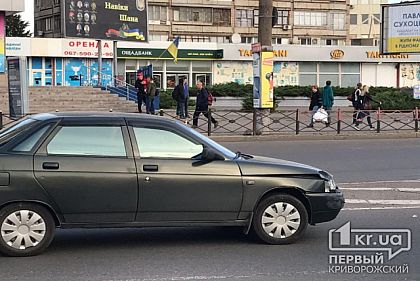 На 95 квартале в Кривом Роге случилось ДТП