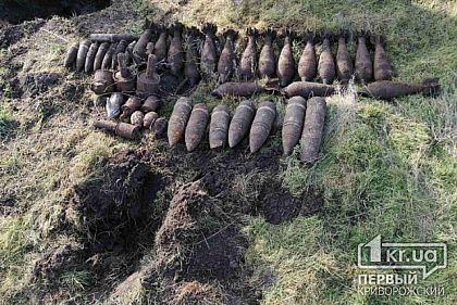 Криворожские пожарные обезвредили 42 боеприпаса