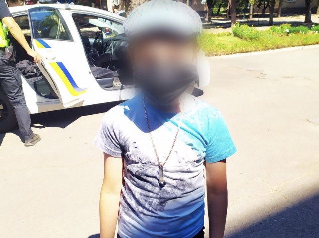 8-летнего мальчика в Кривом Роге разыскали патрульные