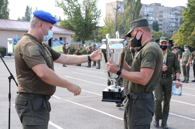 Криворожские нацгвардейцы завоевали золото на соревнованиях памяти полковника Александра Голякова
