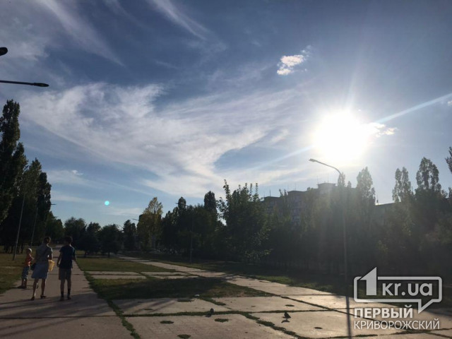 Прогноз погоды в Кривом Роге на 30 августа