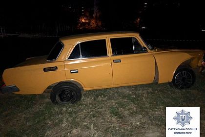 Следователи открыли уголовное дело на криворожанина, протаранившего авто полиции и пытавшегося скрыться