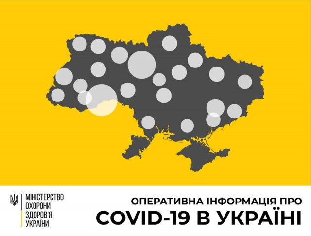 До 1072 увеличилось количество украинцев, инфицированных коронавирусом