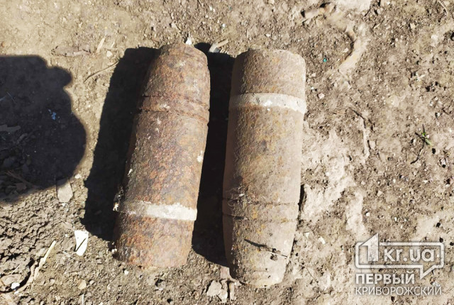 В Пятихатском районе граждане обнаружили на огородах боеприпасы